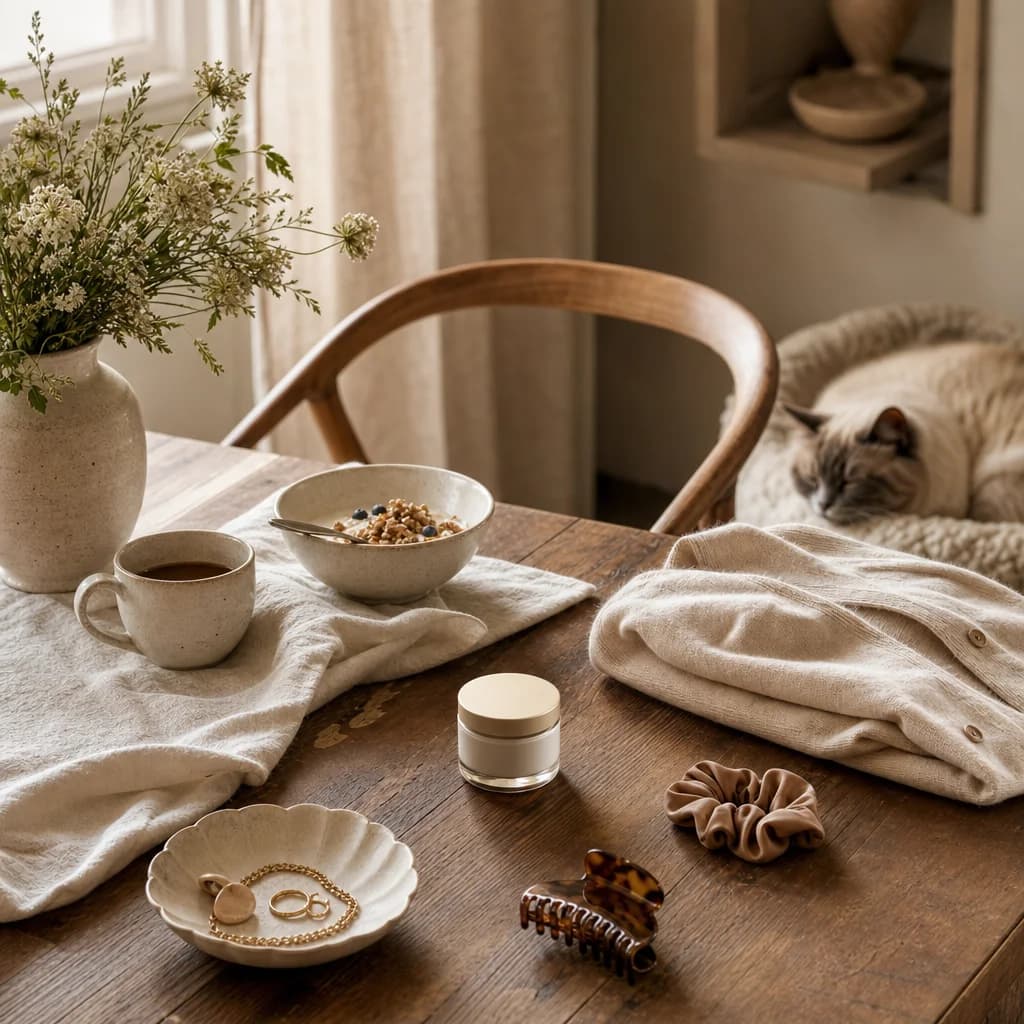 Rustige lifestyle sfeer voor de winkel